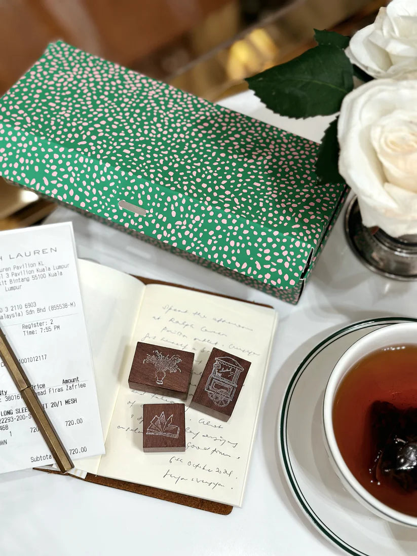 Jieyanow Atelier Good Times Rubber Stamps / 7 Designs