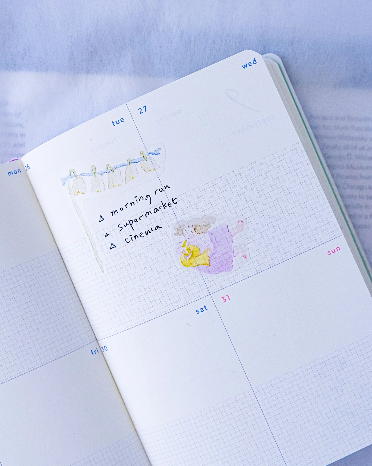 Dodolulu The Sound of Spring Wide Washi Tape