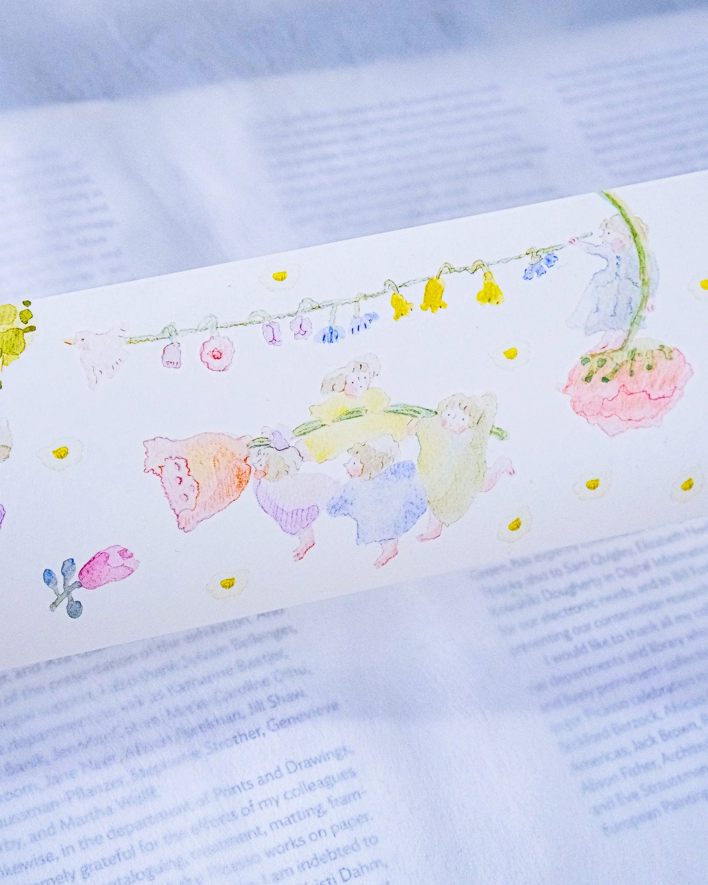 Dodolulu The Sound of Spring Wide Washi Tape