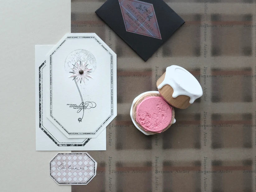 Jieyanow Atelier Let it Snow Rubber Stamp