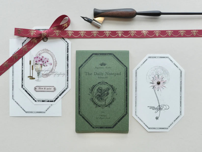 Jieyanow Atelier The Dily Memo Pad III & IV