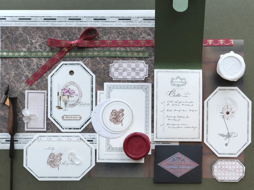 Jieyanow Atelier Let it Snow Rubber Stamp