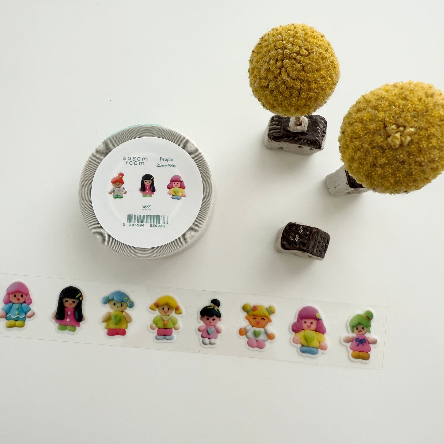 Sosomroom People Sticker Roll