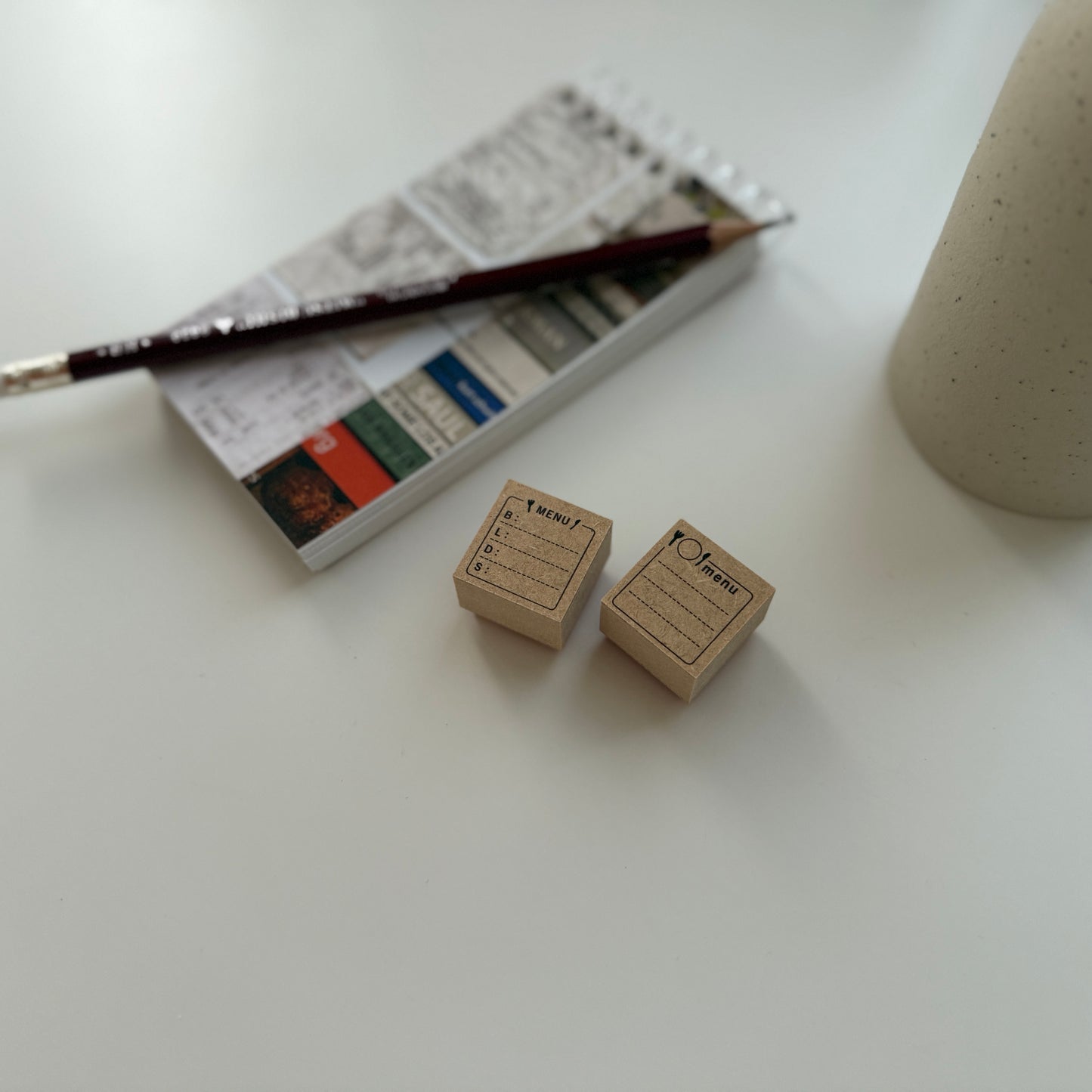 Stamp Marche Life Log Collection Stamp // Meal (2 designs)