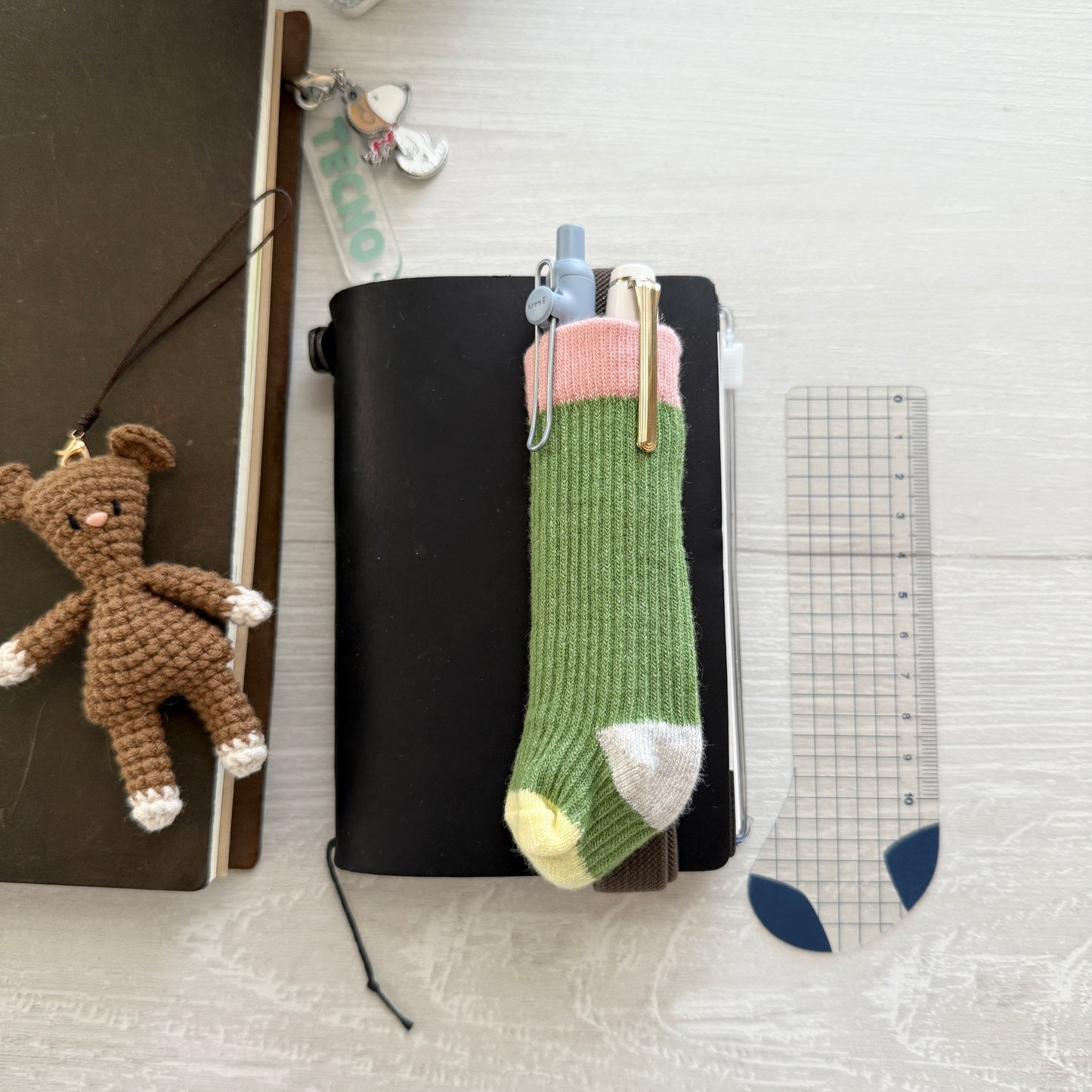 Limited Winter Pen Socks & Notebook Fastener / 8 Colors