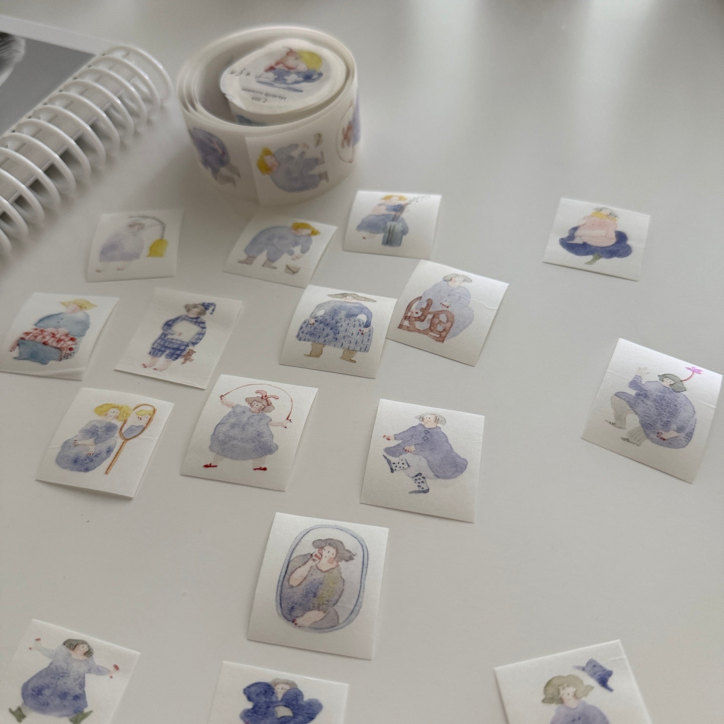 Dodolulu Seasons Quartet (Vol.1 to Vol. 4) | Washi Paper