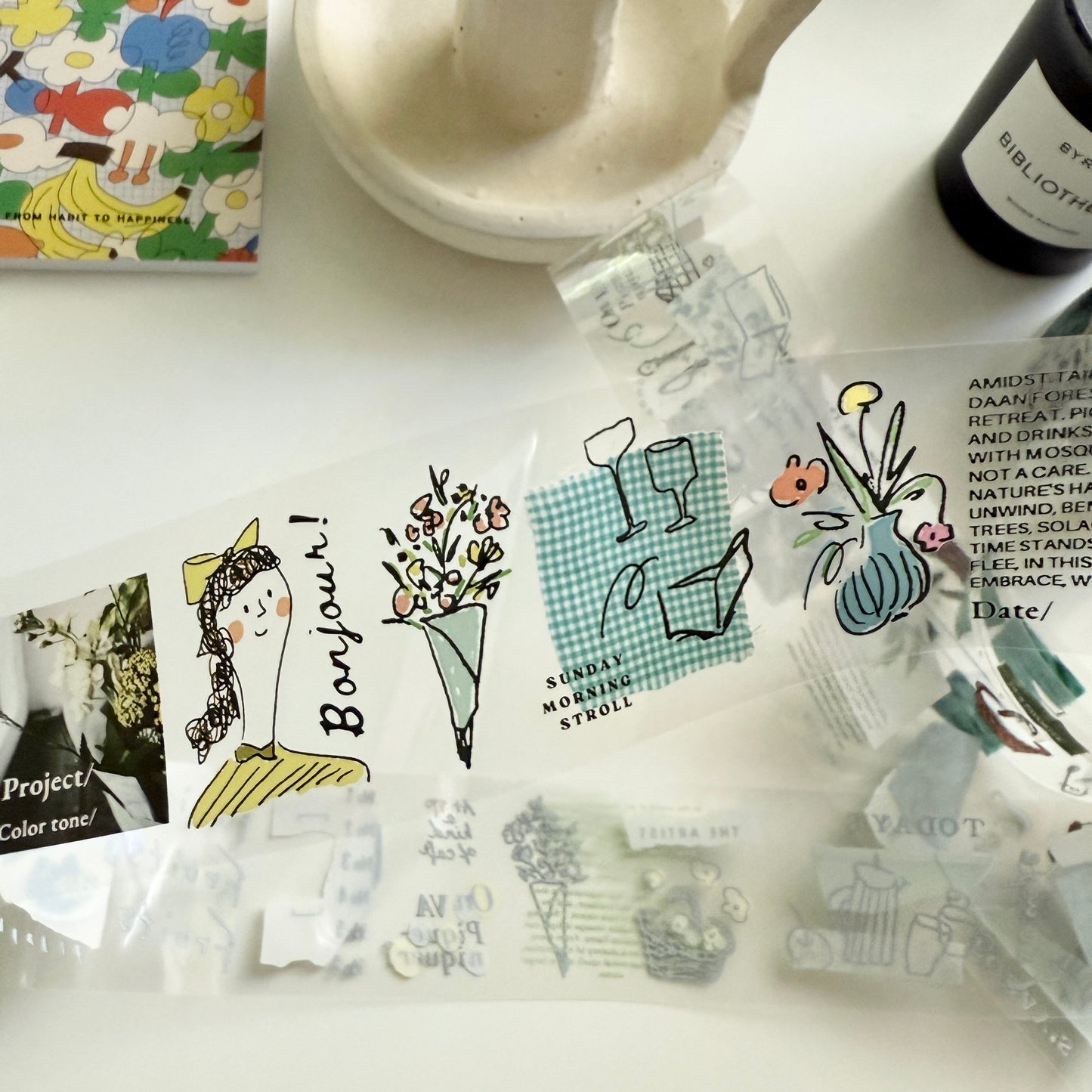 A kind of café NEW On Va Pique-niquer? PET Tape | Revisit ver.