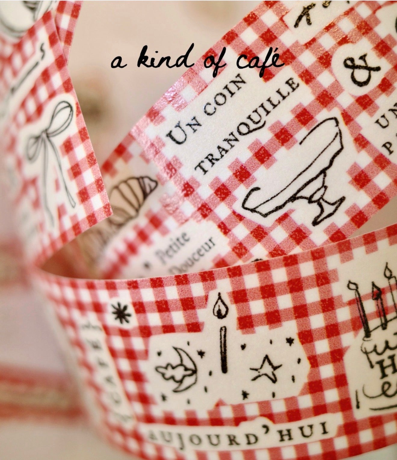 A Kind of Cafe Sweet Afternoon Paper Tape