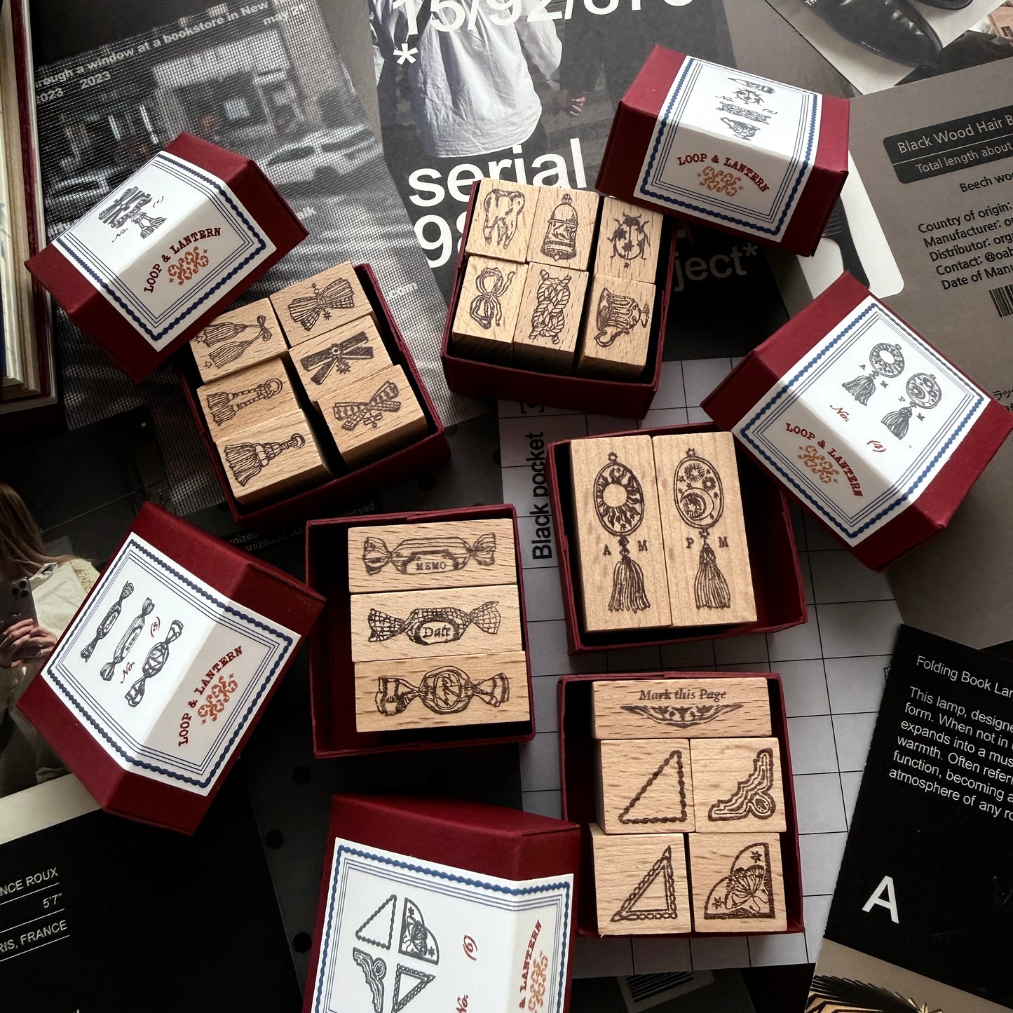 Kurukynki Loop & Lantern Stamp Sets / 5 Options