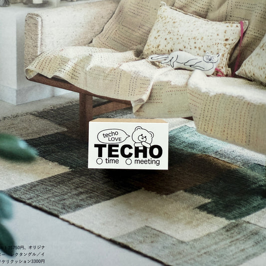 Tomoshop Rubber Stamp Design / TECHO LOVE Kuma-chan