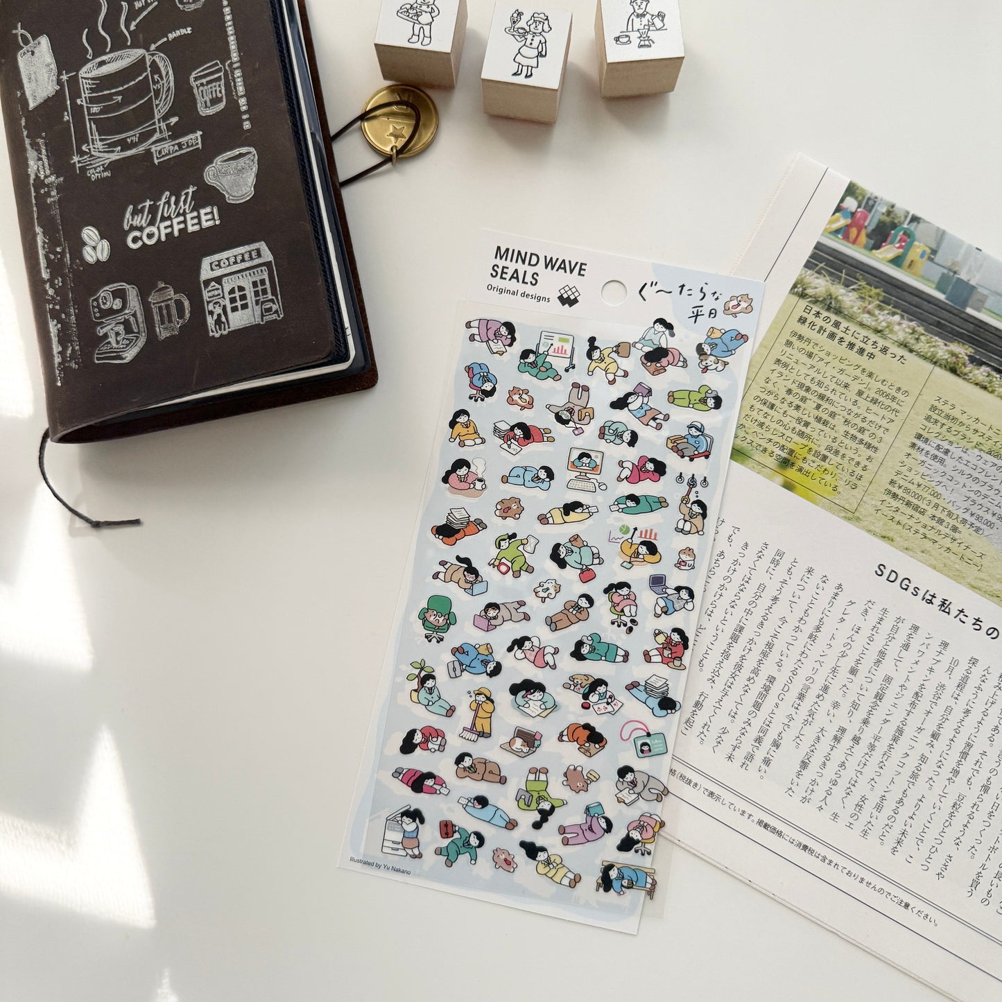 MIND WAVE Sticker / Goofy Weekdays