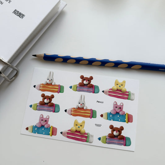 Sosom Room Set of 4 Sticker Sheets