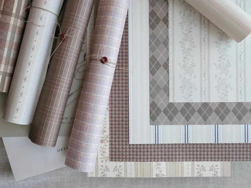 Jieyanow Atelier Fleur de Grace Artisan Sheets / 2 Designs