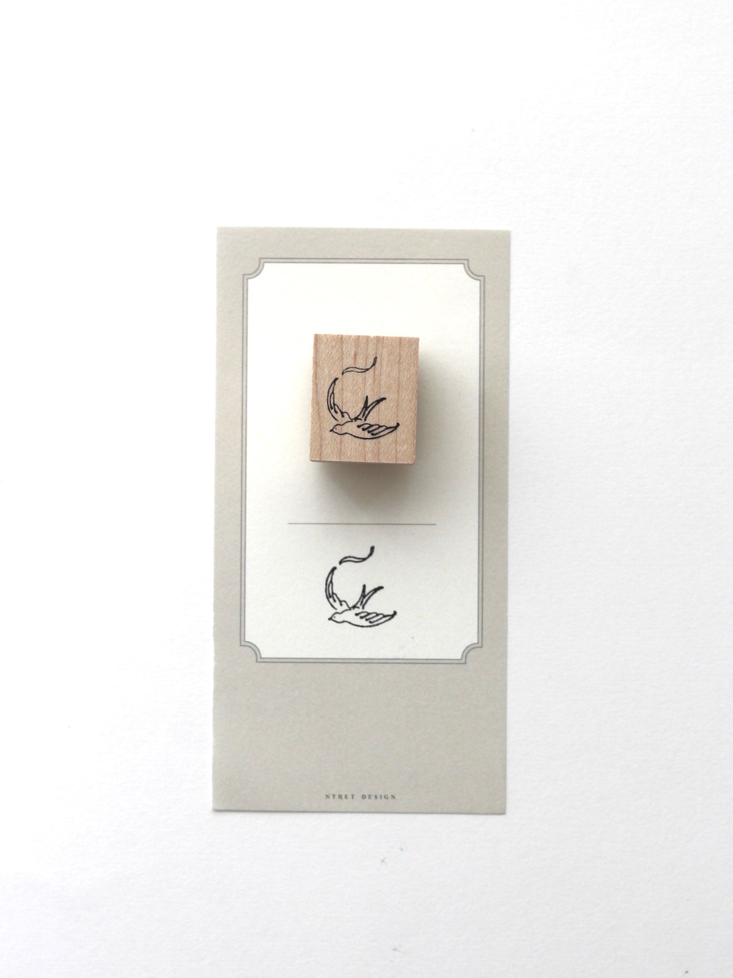 Nyret Vol. 9 Postcard Series Rubber Stamp