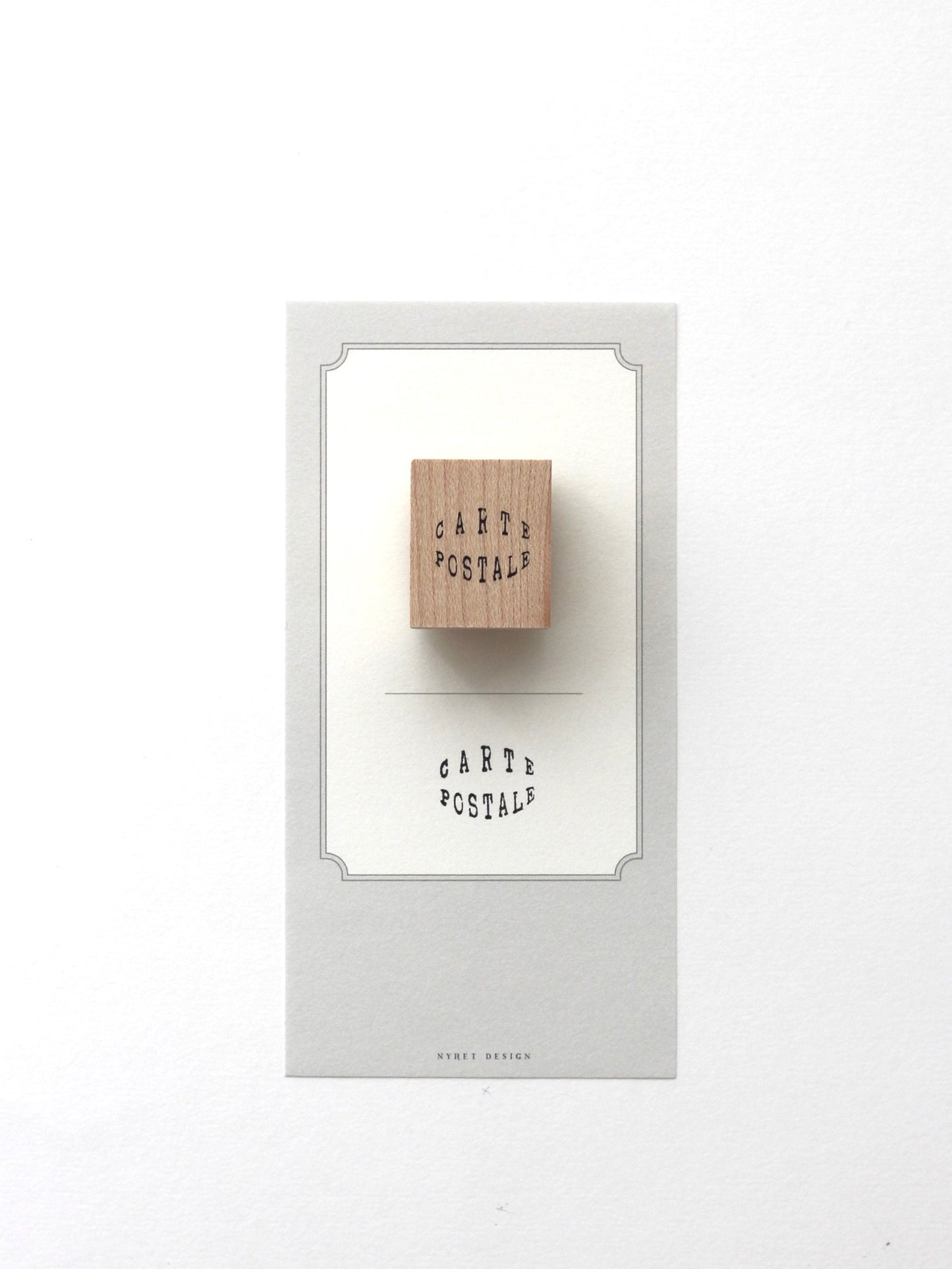 Nyret Vol. 9 Postcard Series Rubber Stamp