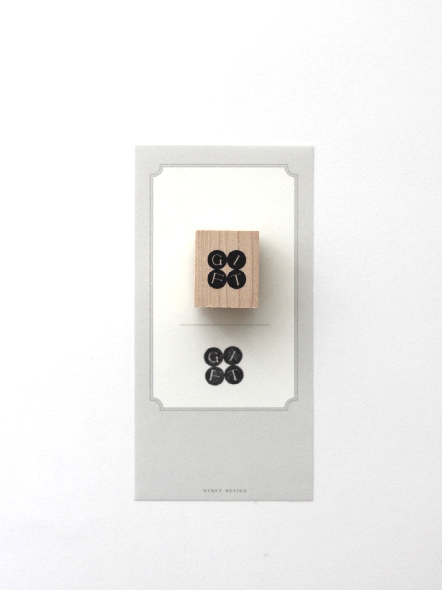 Nyret Vol. 9 Postcard Series Rubber Stamp