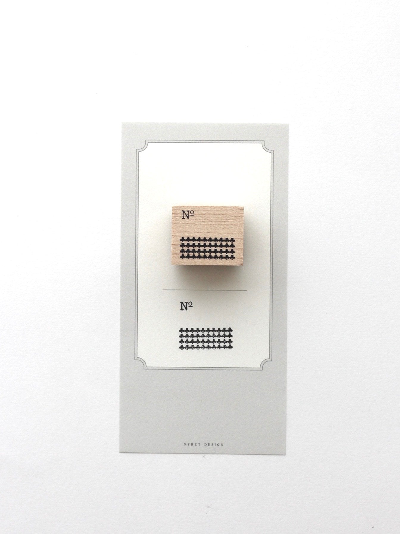 Nyret Vol. 9 Postcard Series Rubber Stamp