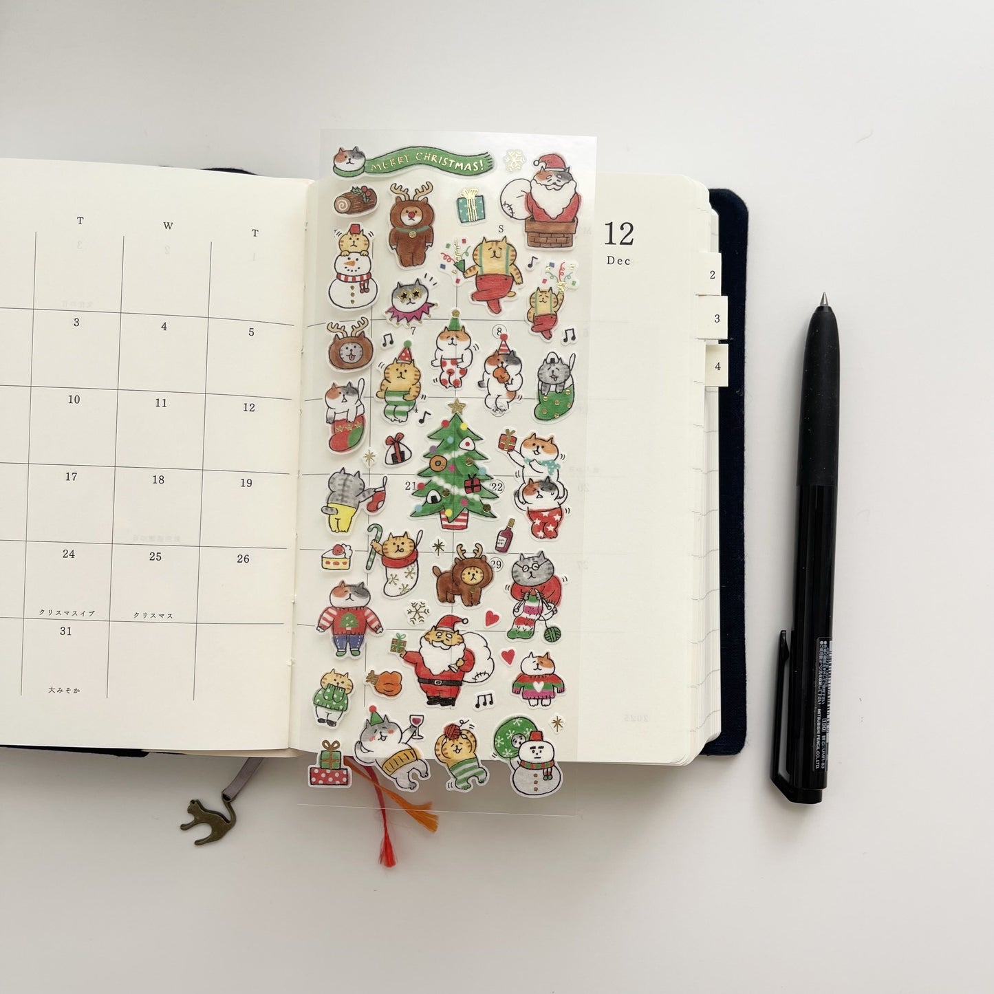 MIND WAVE Winter Selection Sticker // Goro Cat