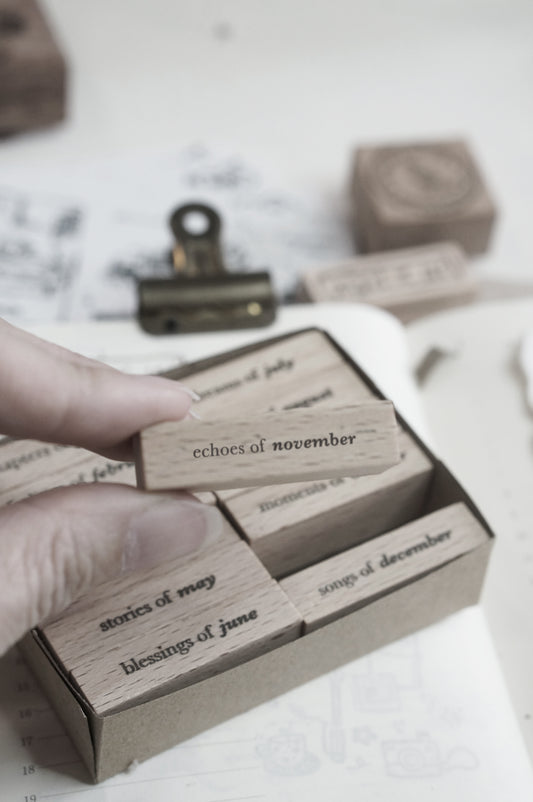 Black Milk Project Pages of Me Series / Months Set