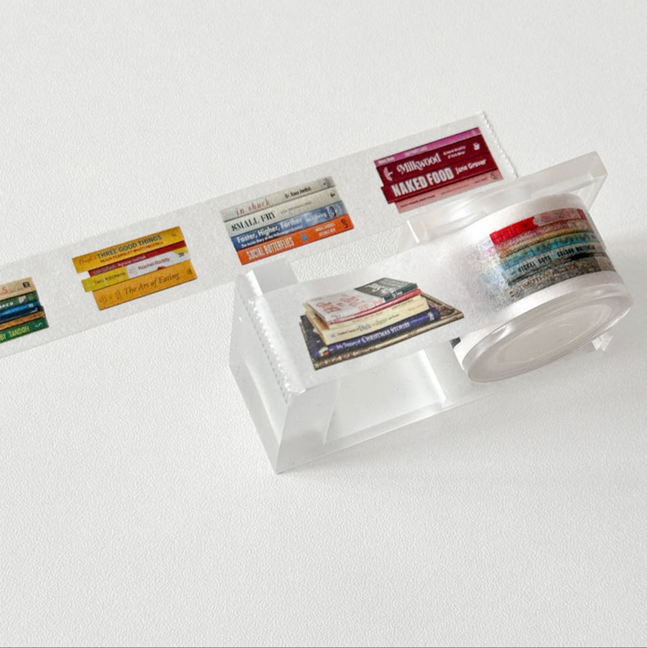 Log Archive Book Stack Masking Tape