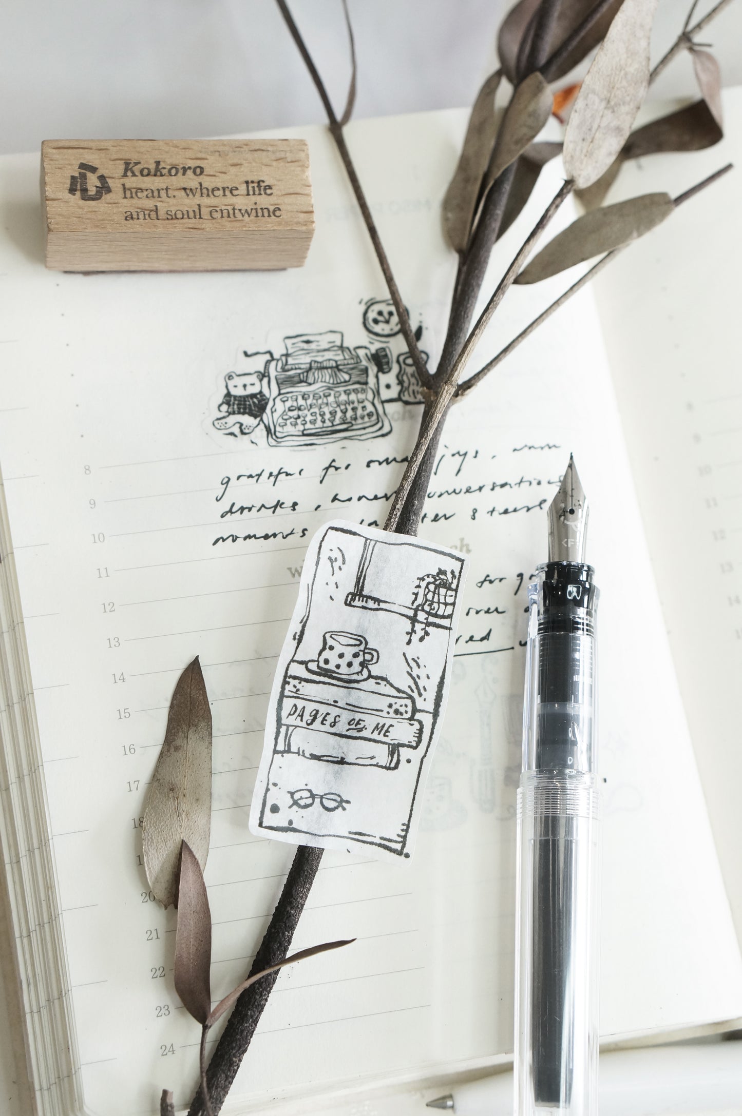 Black Milk Project Pages of Me Series Washi Sticker