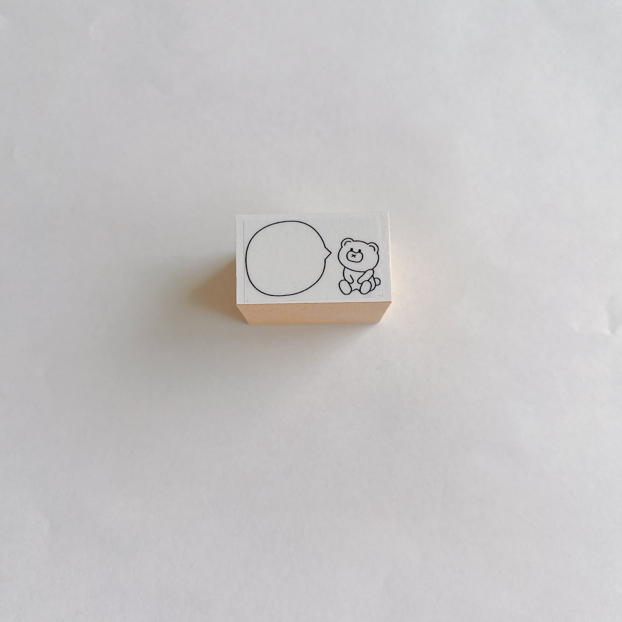 Tomoshop Rubber Stamp Design / Squeak Bear