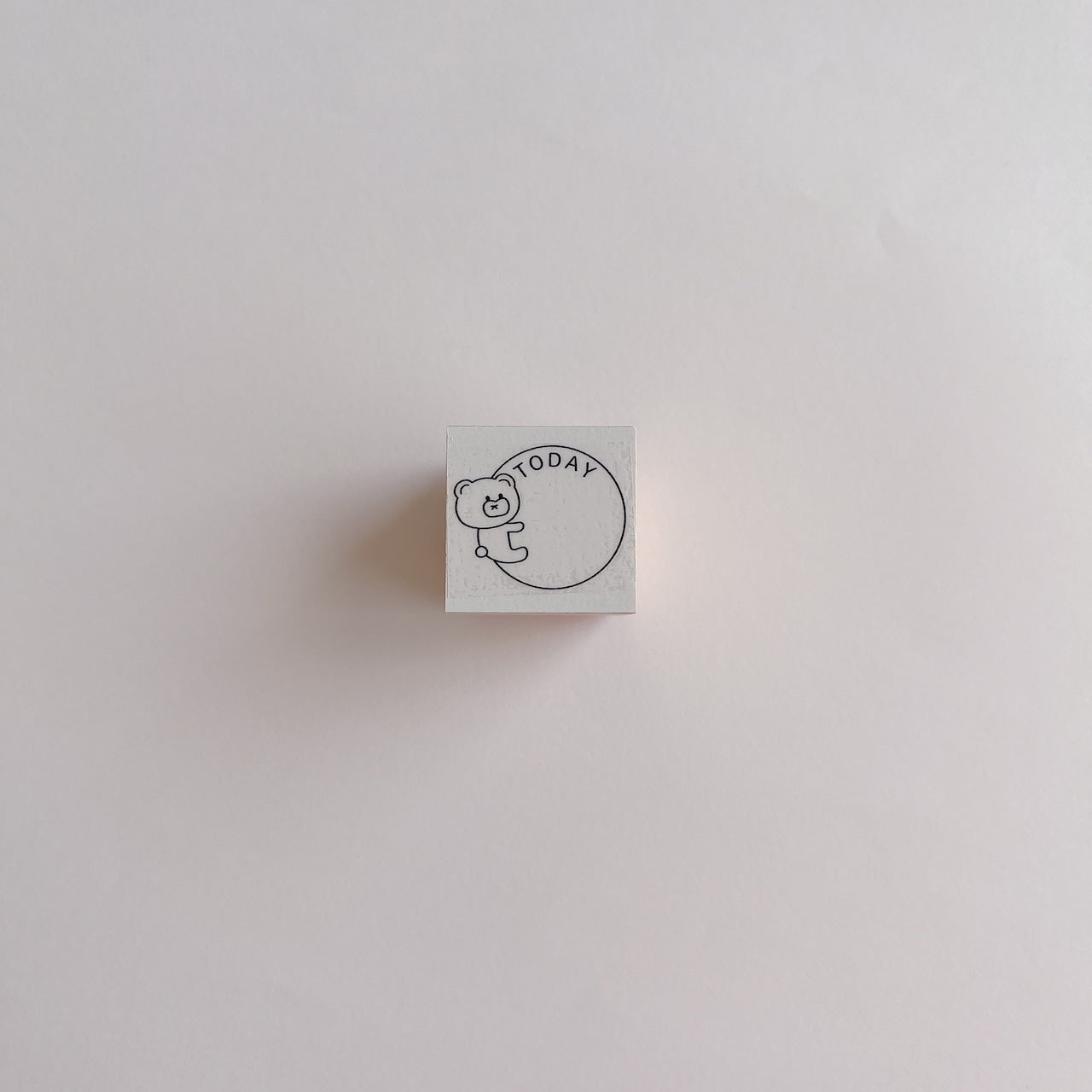 Tomoshop Rubber Stamp Design / TODAY Kuma-chan