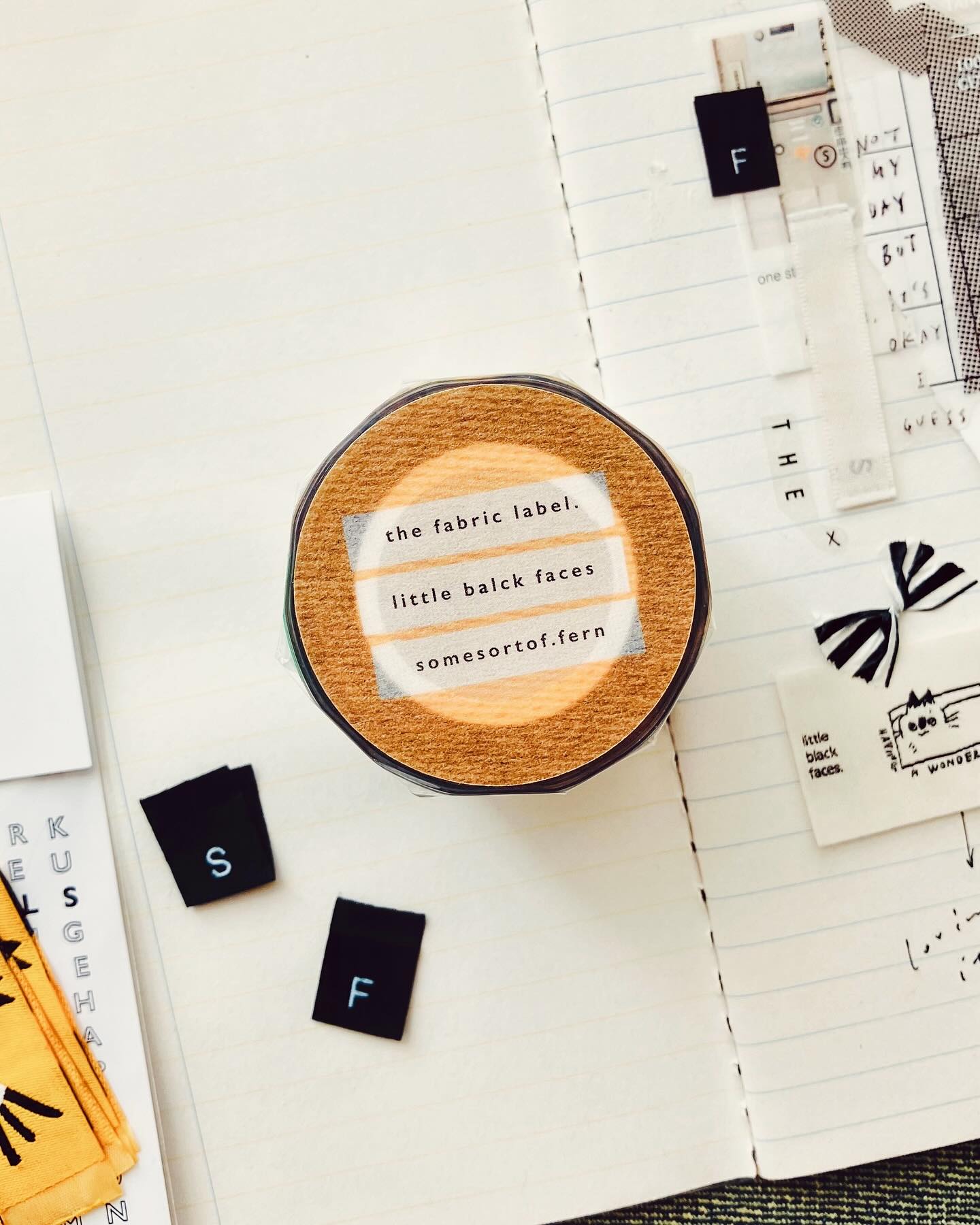 Somesortof.fern The Fabric Label PET Tape