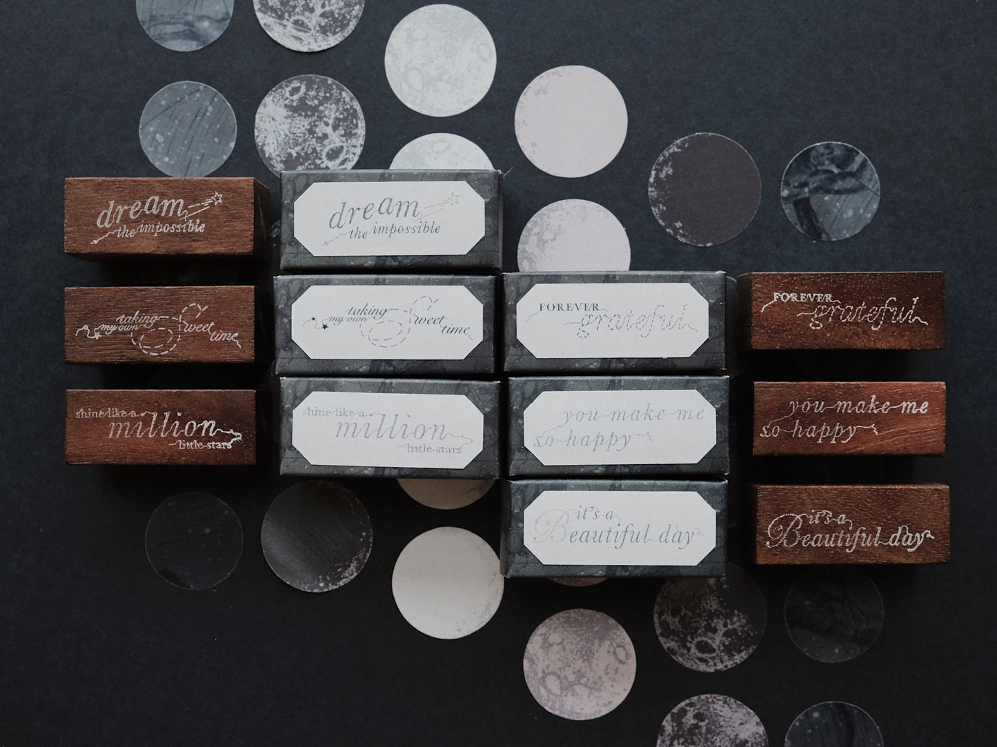 Jieyanow Atelier Phases To Loving You Rubber Stamp