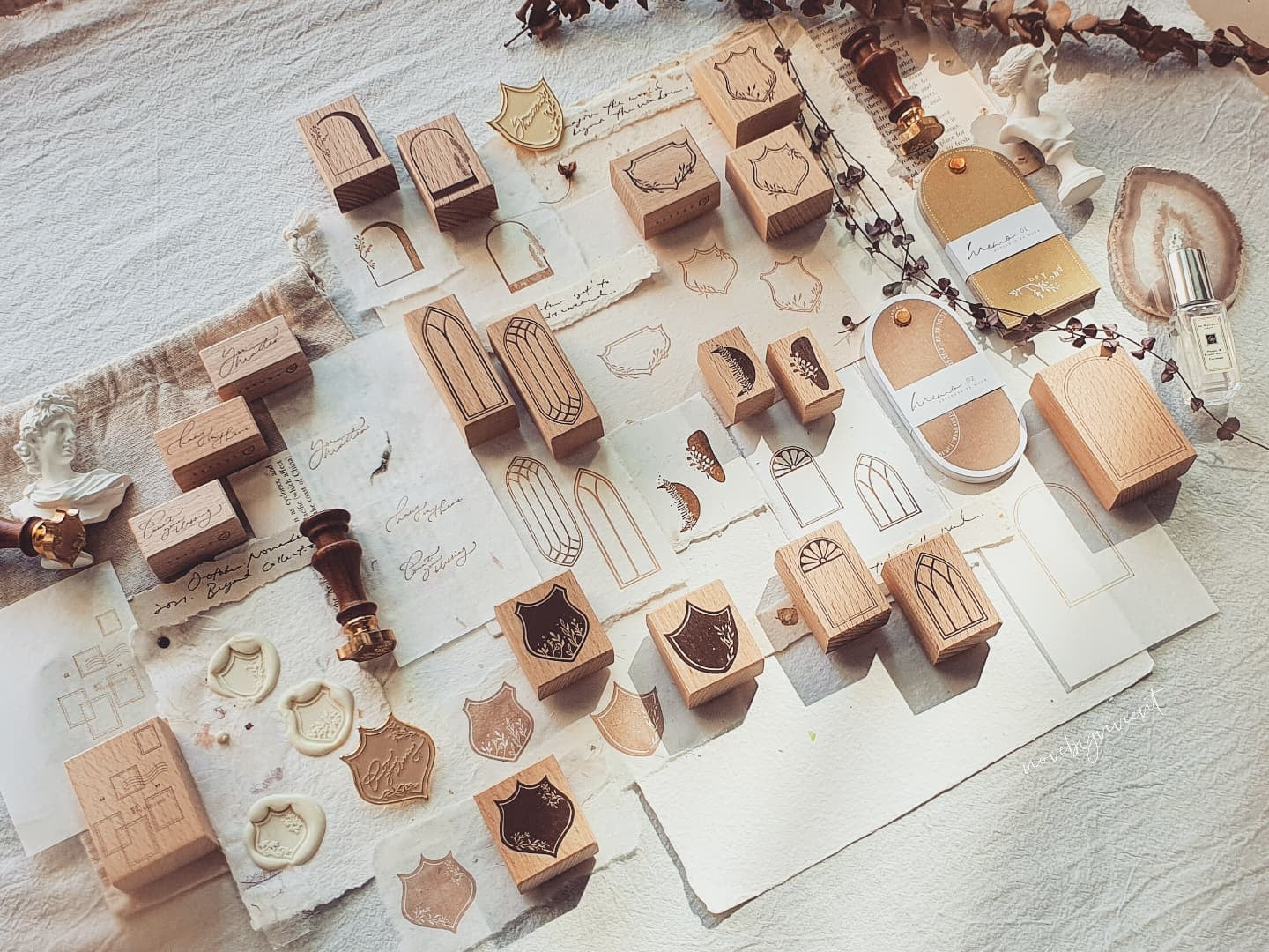 Nove {Beyond} Collection Rubber Stamps