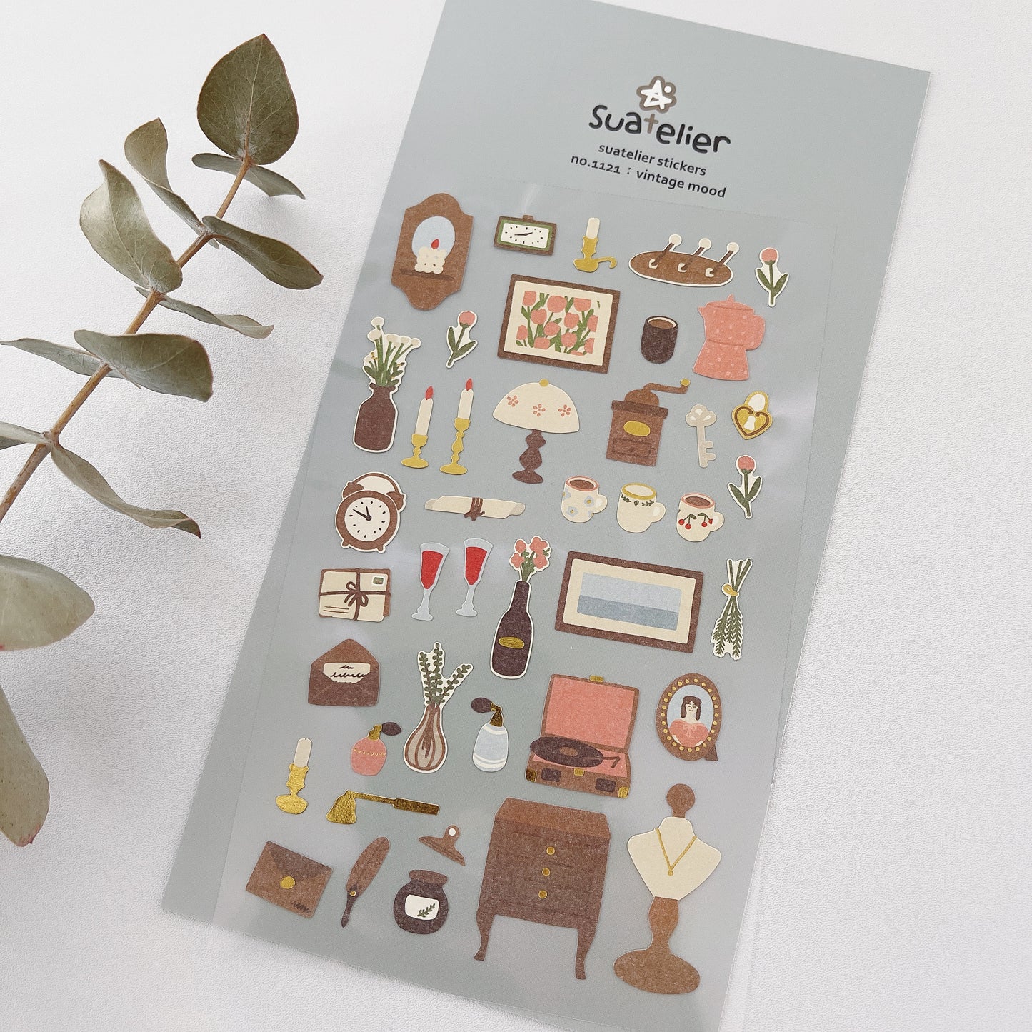 Suatelier Vintage Mood Sticker // no. 1121