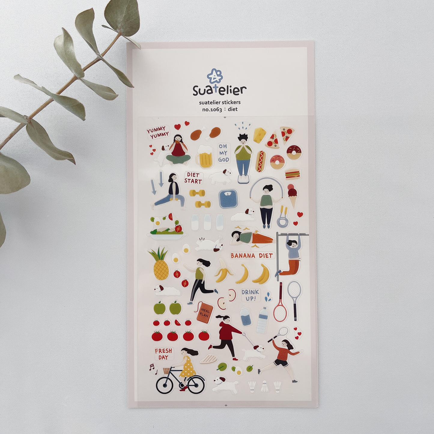 Suatelier DIET Sticker // no. 1063