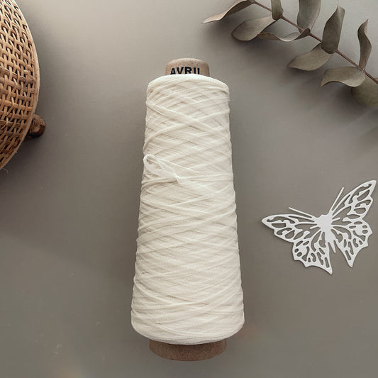 AVRIL Yarn MESH// White