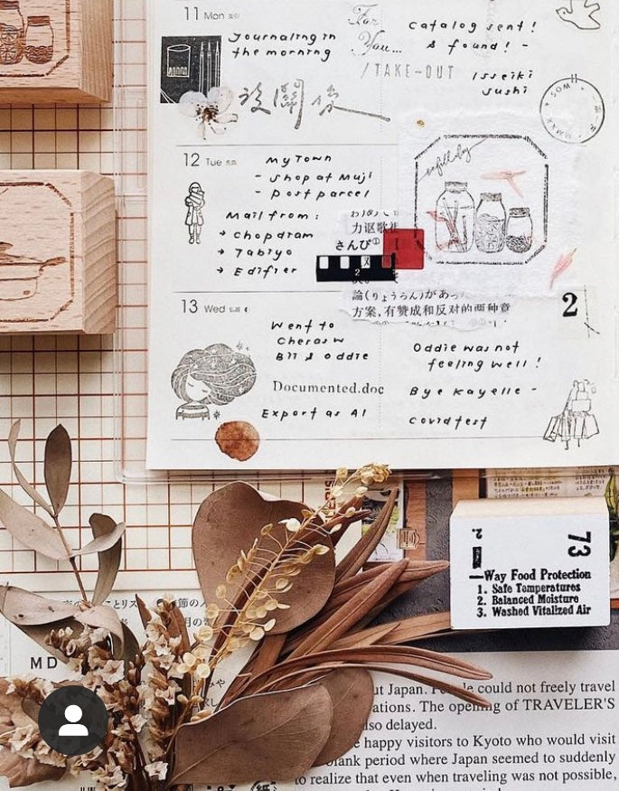 Black Milk Project Mini Dream Girl Rubber Stamp // Limited Edition