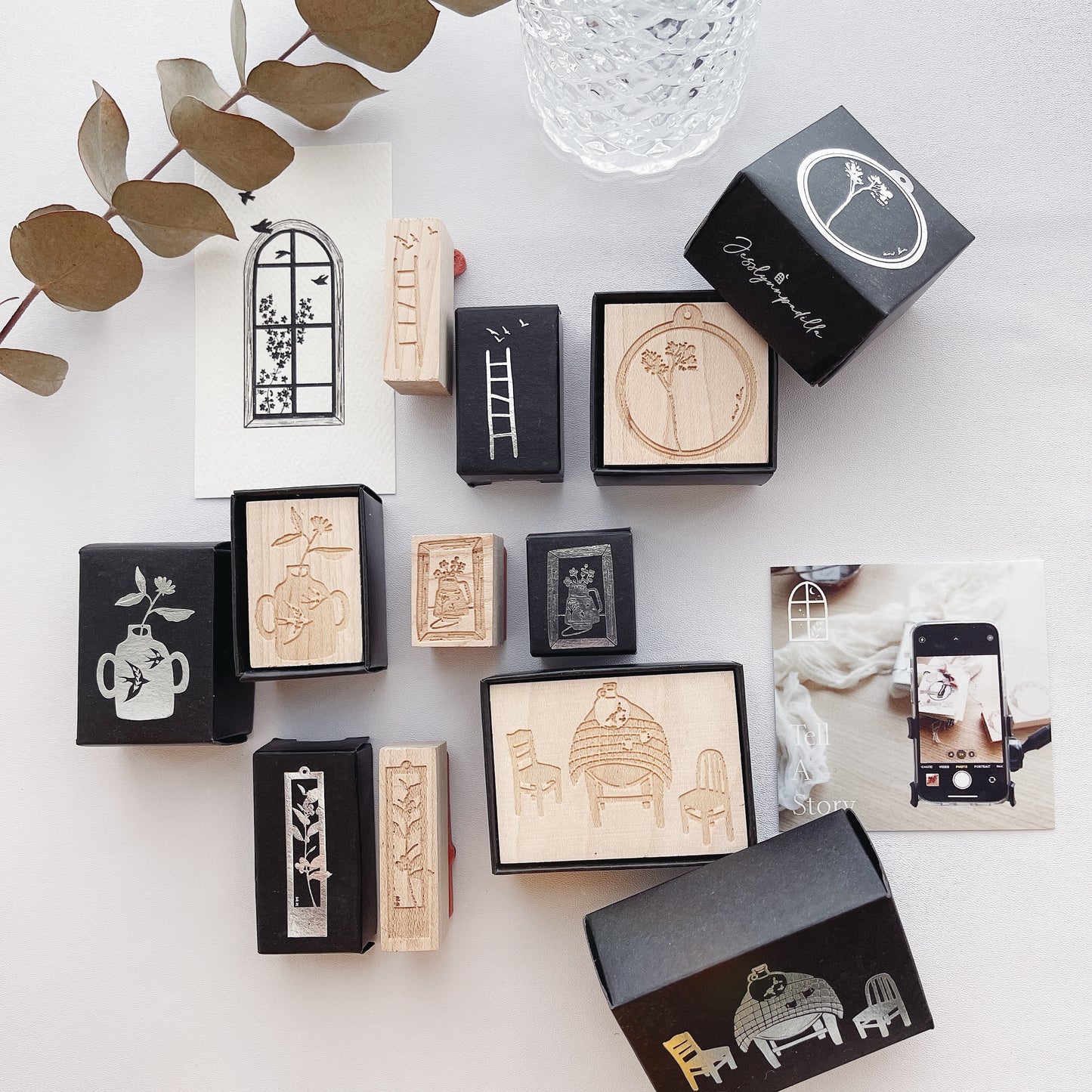 Jesslynnpadilla Poetic Conversation Series Rubber Stamps