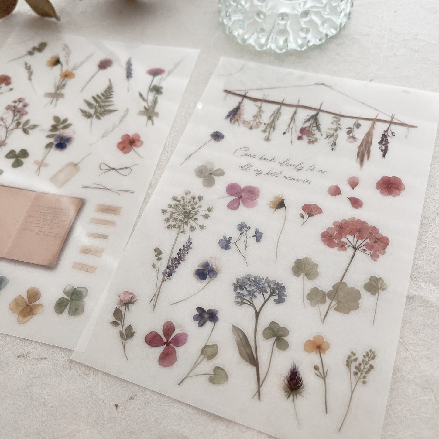 MU Print-On Sticker // No.191 to 194