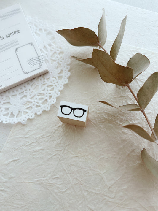 36 Sublo Eyeglasses Rubber Stamps