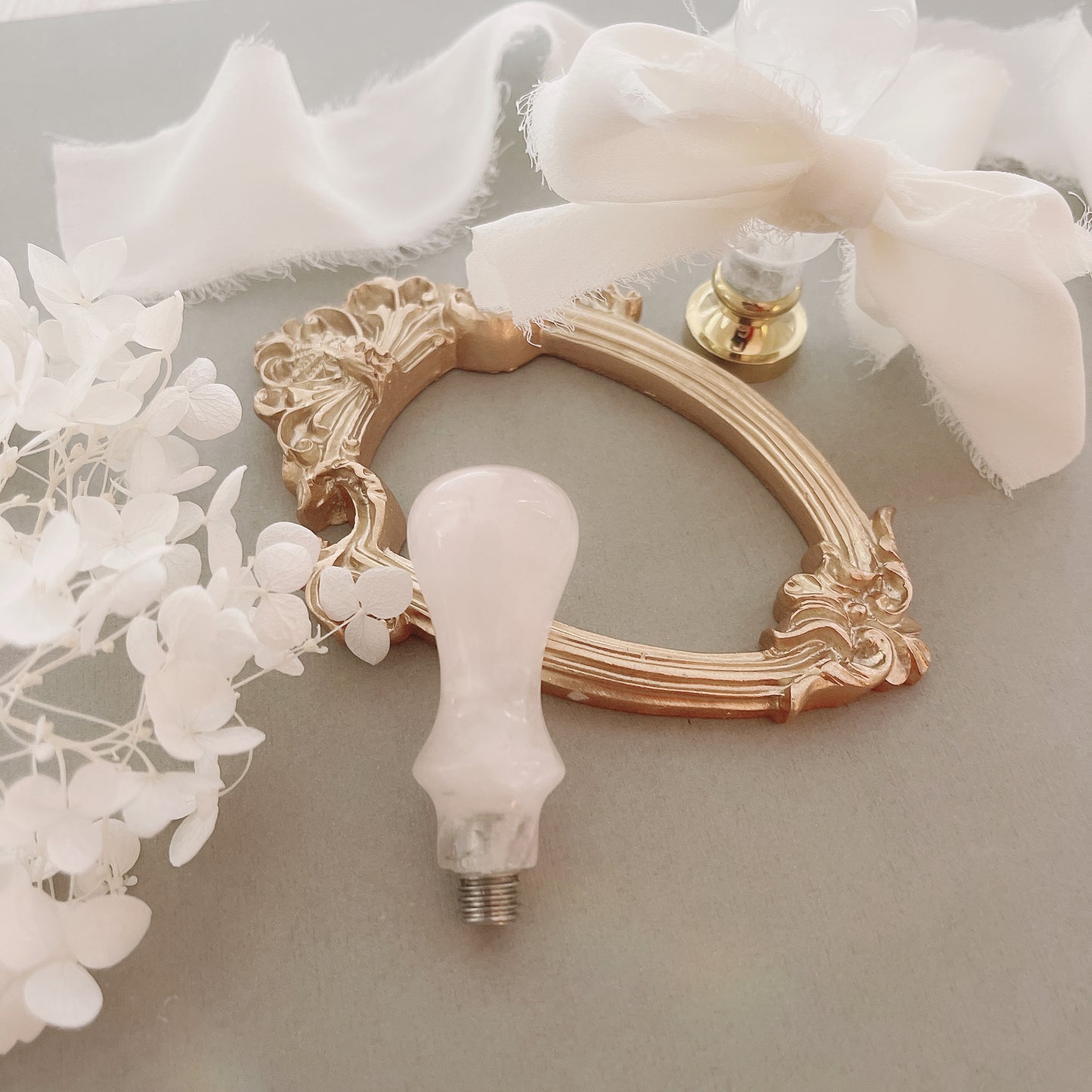 Natural Crystal Wax Seal Handle