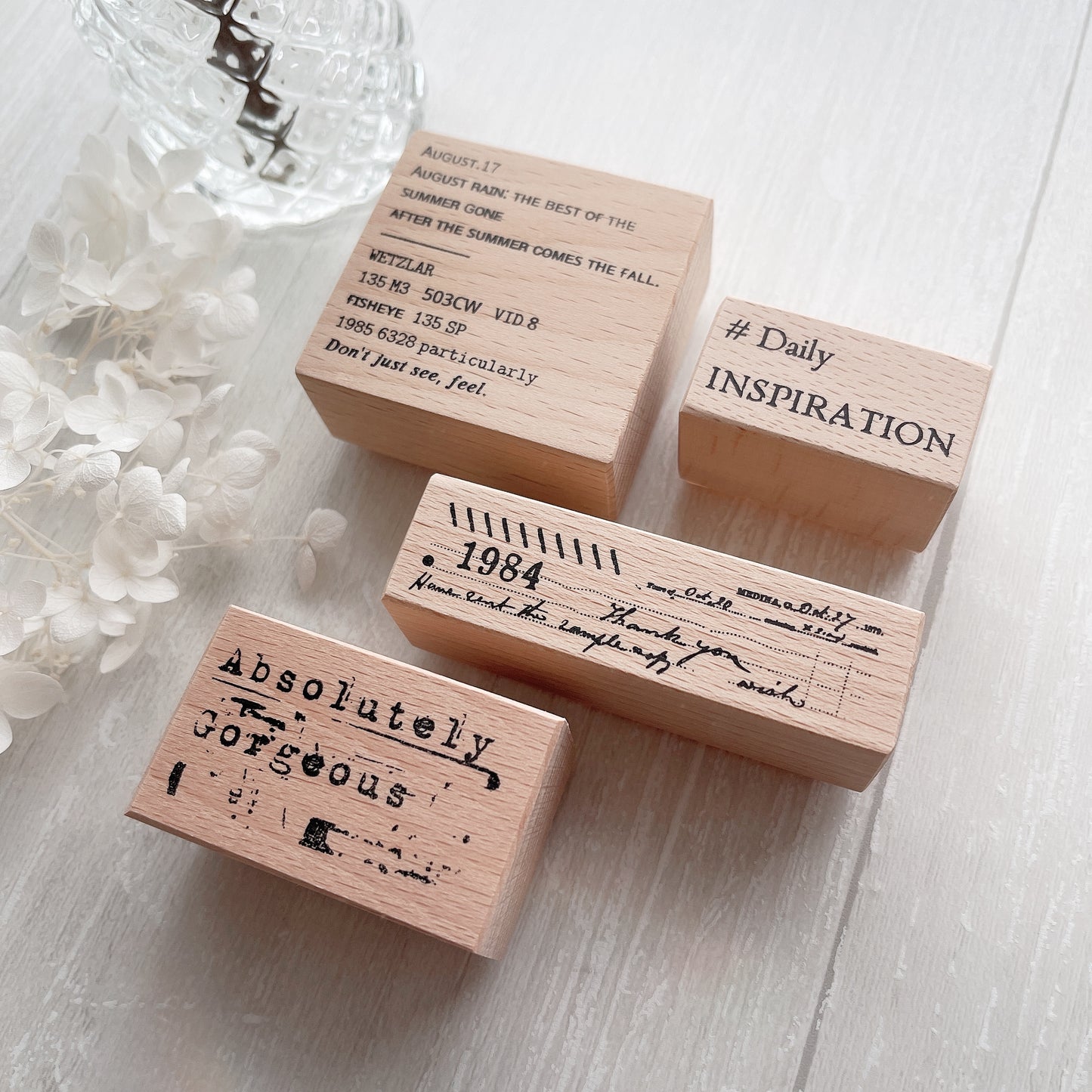 Two Raccoons Basic Rubber Stamps