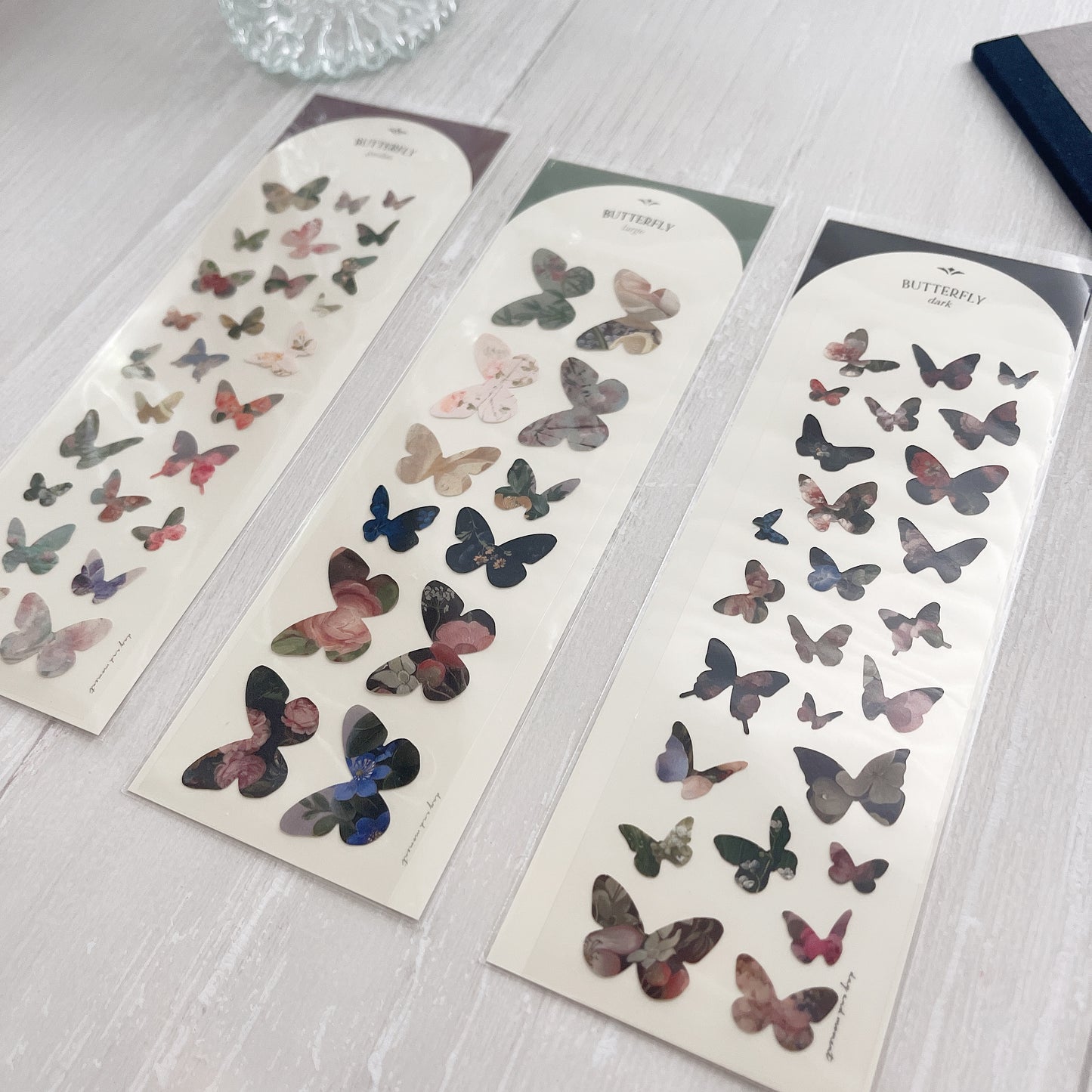 Day and Moment Butterfly Stickers