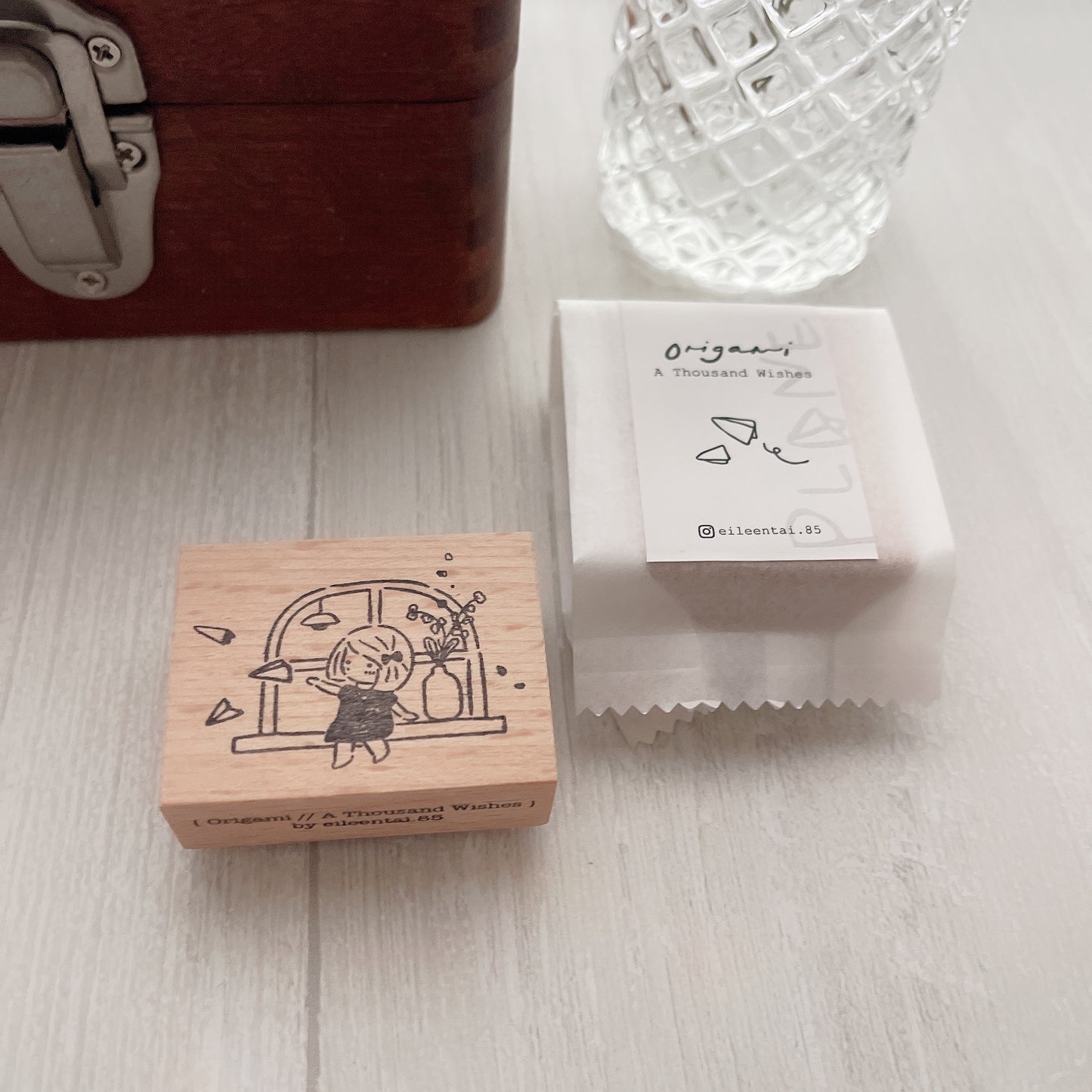 EileenTai.85 Origami Series Rubber Stamp // Paper Planes