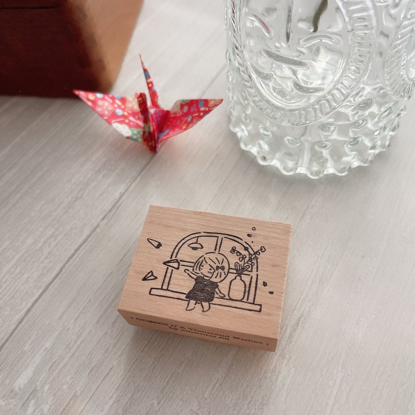 EileenTai.85 Origami Series Rubber Stamp // Paper Planes