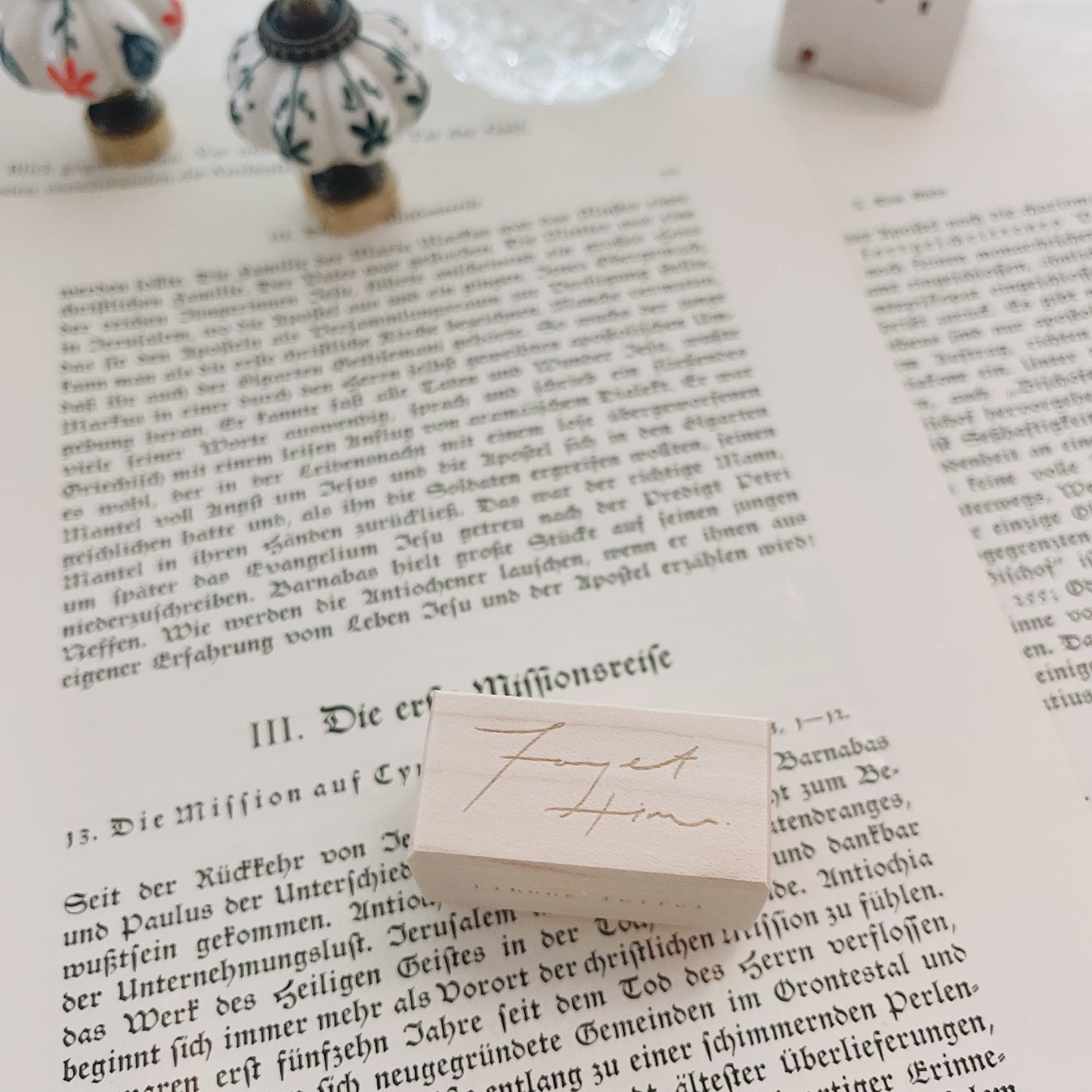 Fei Fei x Li Hung | Handwriting | Rubber Stamps