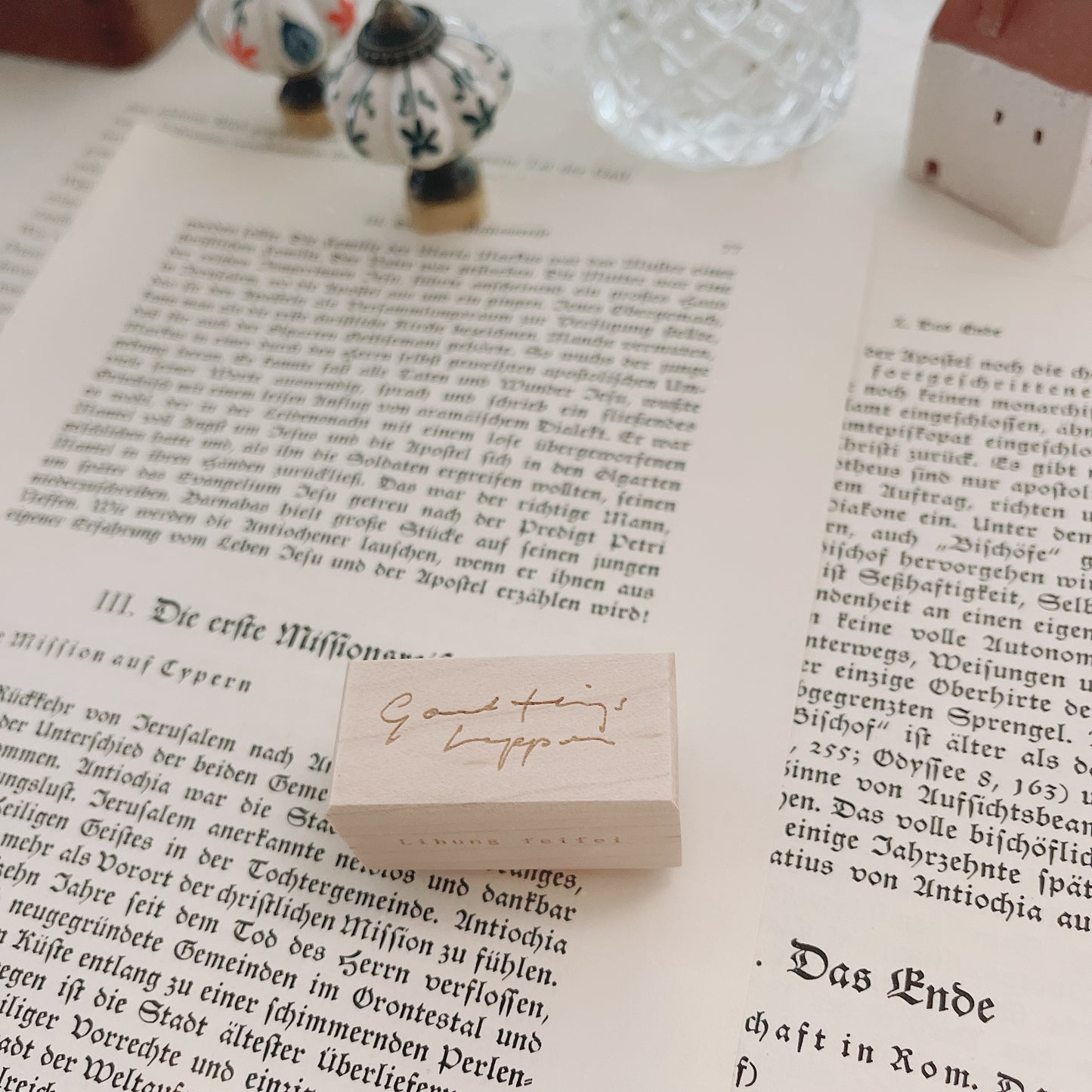 Fei Fei x Li Hung | Handwriting | Rubber Stamps