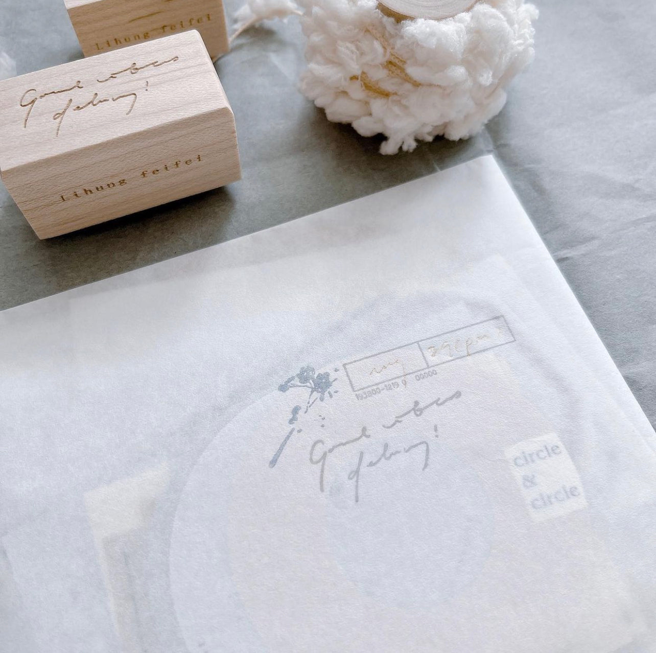 Fei Fei x Li Hung | Handwriting | Rubber Stamps