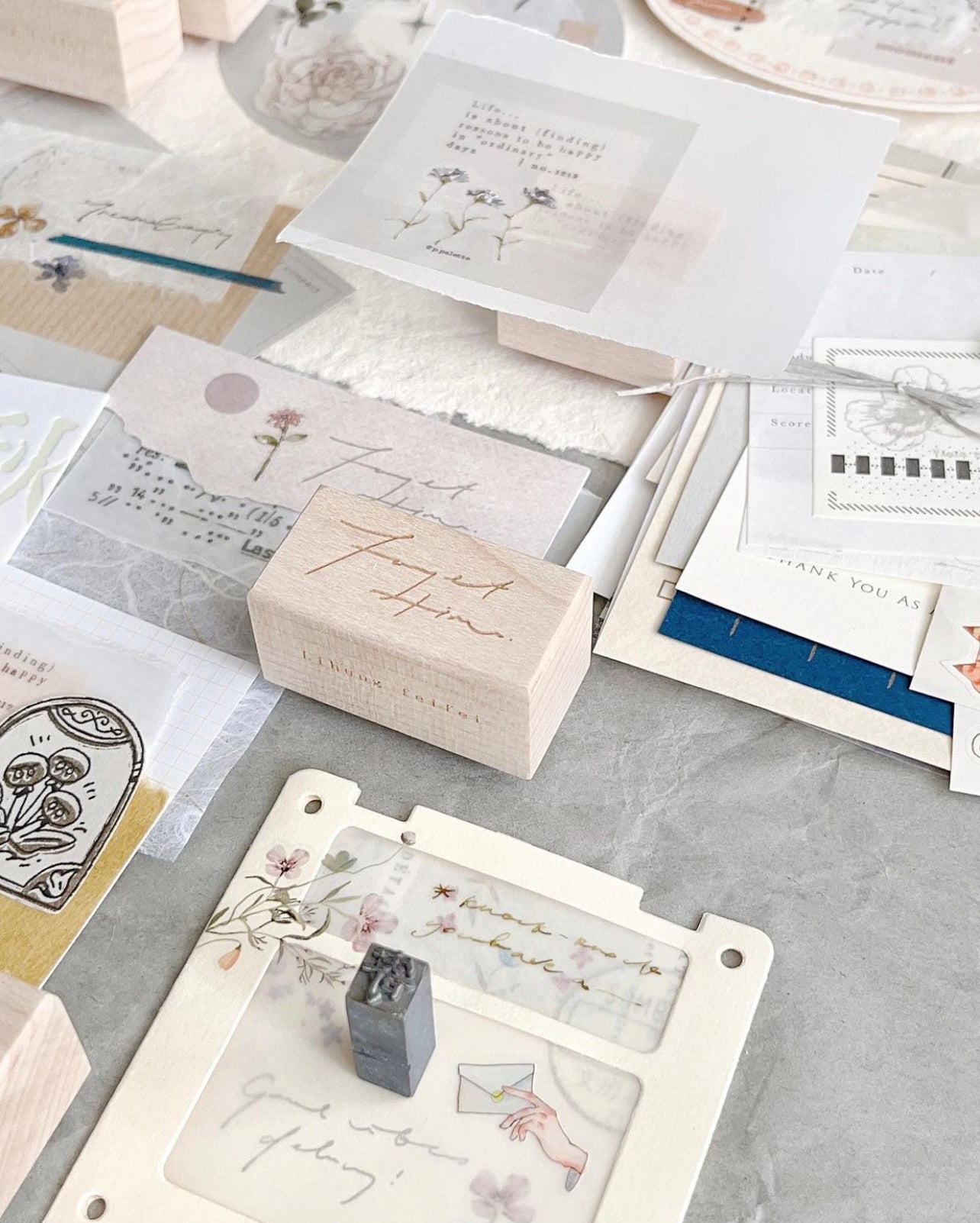 Fei Fei x Li Hung | Handwriting | Rubber Stamps