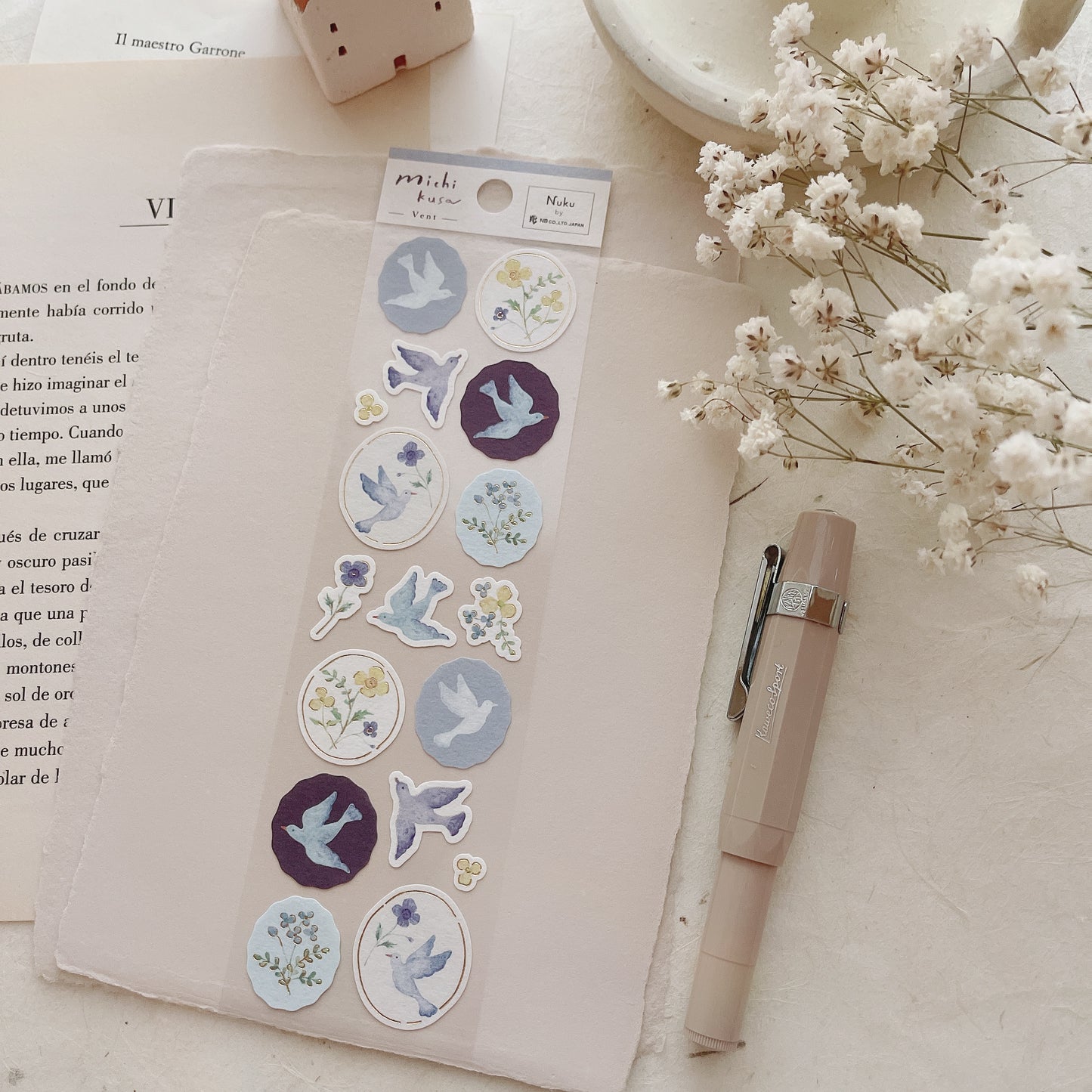 Michikusa Washi Sticker Sheet | Vent