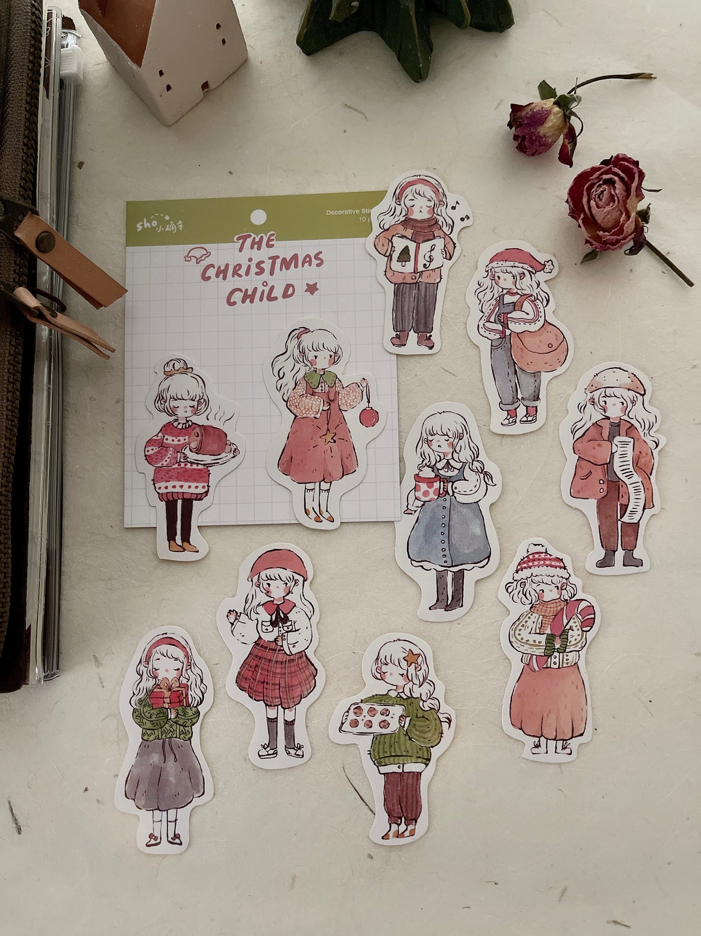 Sho Littlehappiness The Christmas Child Sticker Pack