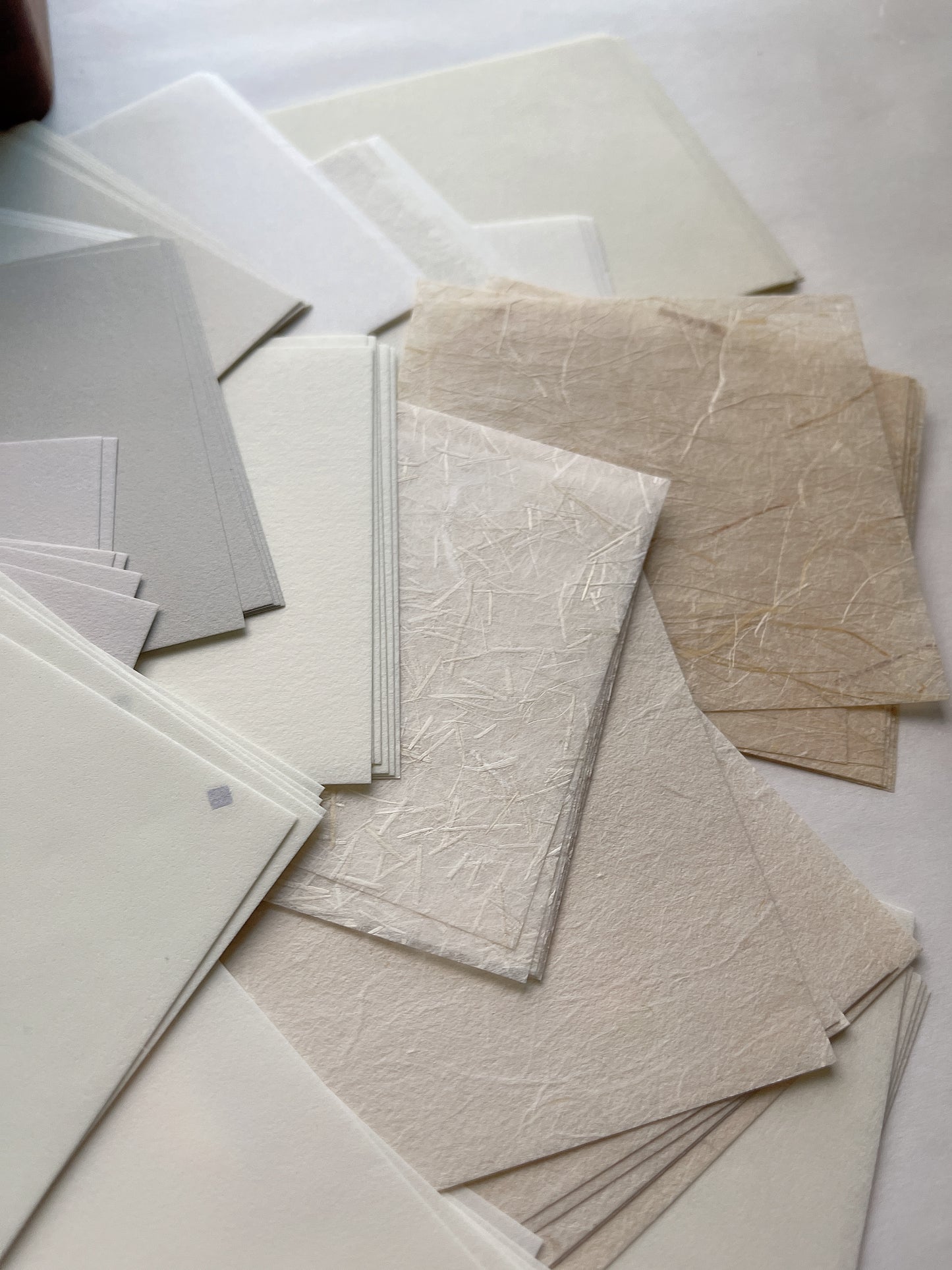 Awagami Factory Assorted Washi Paper Block | White