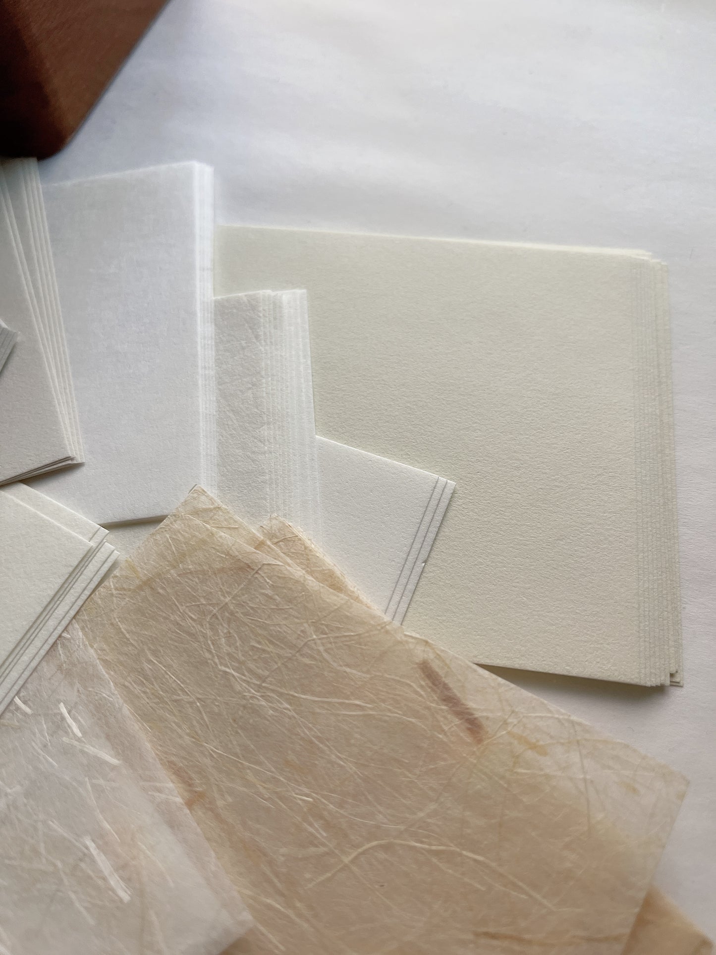 Awagami Factory Assorted Washi Paper Block | White